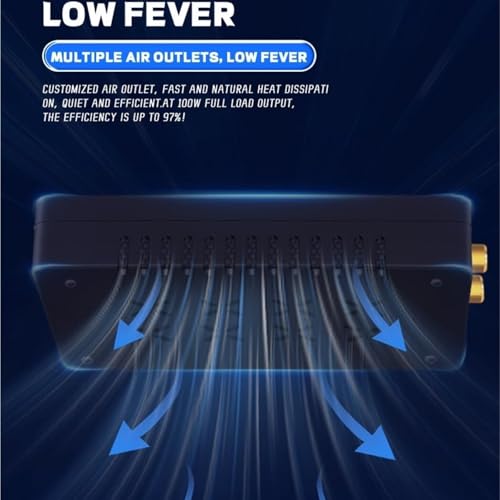 Alimentation à découpage CC programmable et réglable pour bureau portable