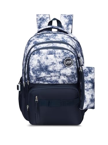 Image of Lavie Sport cloud Dye Laptop Backpack | 36 Liters | Fits Upto 16 Inch | Laptop Compatiable | Rain Cover | Gift for Biys & Girls