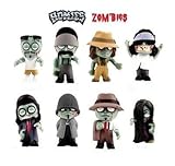 Homies Zombies 3D Figurines - Set of 8