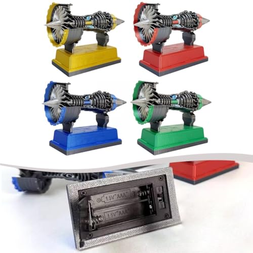 JoyousMall TR900 Super Turbofan Moteur Modèle 12 cm avec fonction