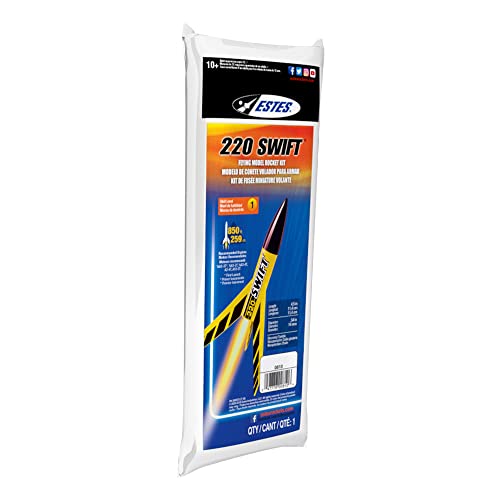 Estes 810 220 Swift Rocket-Building Kit, Intermediate Mini Flying-Rocket-Model Kit for Ages 10+ - Image 9