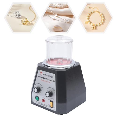 Falushan Mini Magnetic Tumbler,110V 60Hz Jewelry Polisher Finishing Machine 2000Rpm Magnetic Polisher 100Mm Jewelry Polisher Tumbler thumb #5