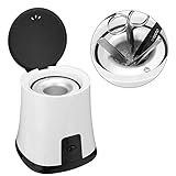 Yinhing Professionelle Hochtemperatur-Nagelkunst-Reinigungsmaschine mit Glasperlen für Metallwerkzeuge, Nagelzange, Pinzette, Tattoo-Nadel, ABS-Material (EU-Stecker 220 V)