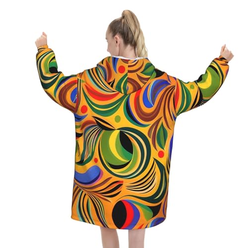 Couverture à capuche surdimensionnée pour vos soirées cocooning d'hiver - 3