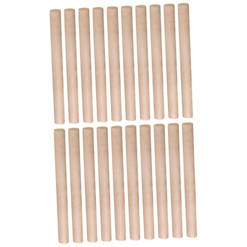 Yardenfun 20 Piezas Varillas de Moxibustión Artesanales Rollo de Moxa Suministro de Moxibustión Seguro de Aplicable Múltiples Partes del Cuerpo