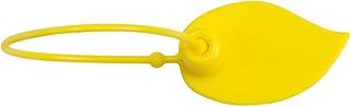 EFARMA Etiquetas Desechables con autobloqueo, Sellos de plástico, 1000 Etiquetas Desechables de plástico for Ropa/Zapatos de 6.299 in (Color: Amarillo) (Color : Giallo)
