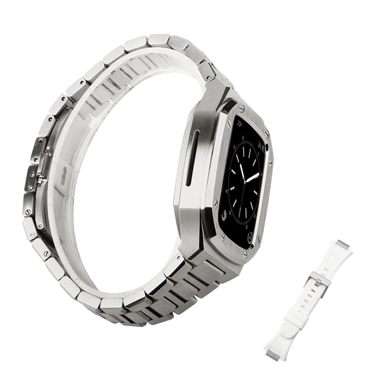 Protégez votre Apple Watch avec Style Kit Modification Boîtier Acier 45mm