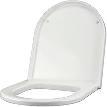 Copriwater per AXA ONE come ORIGINALE TERMOINDURENTE BIANCO cerniera inox normale