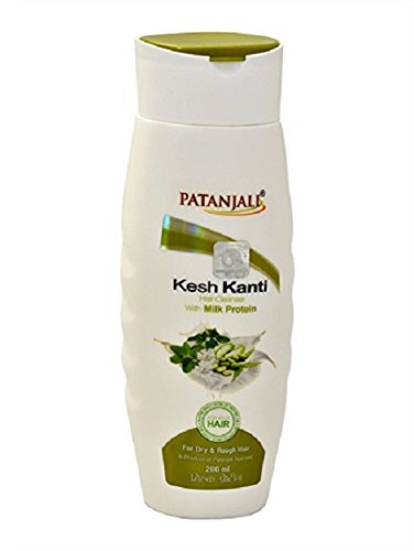 Image of Patanjali Kesh Kanti Milk Protein Hair Cleanser Shampoo, 200ml