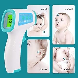 Forehead Thermometer for Fever, 1s No Touch Thermometer for Adults Kids Infrared Digital