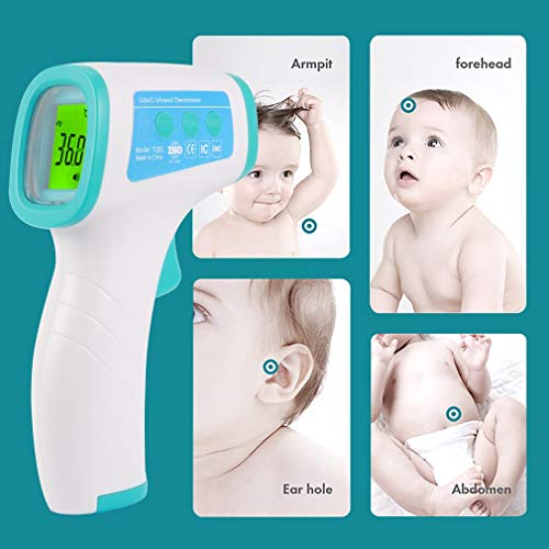 Forehead Thermometer for Fever, 1s No Touch Thermometer for Adults Kids Infrared Digital
