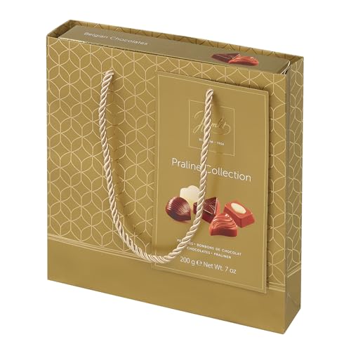 Belga Hamlet chocolate, bombons para presente, chocolate para oferecer com bolsa premium, autêntico chocolate belga, caixa de diferentes chocolate de 200 g