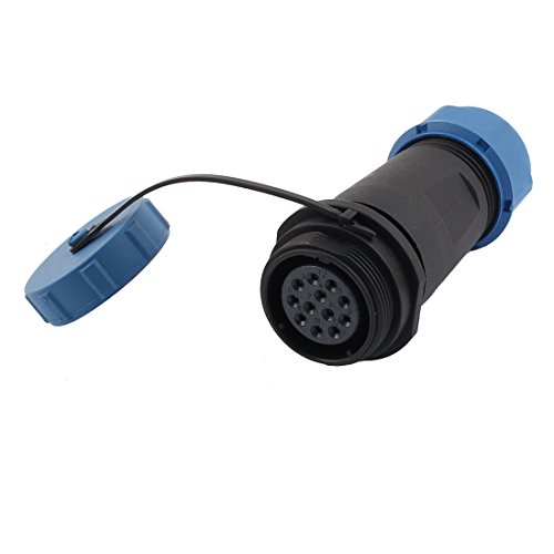 Conector de aviación Aexit 12 polos SP2111/S AC 500V miniatura 1