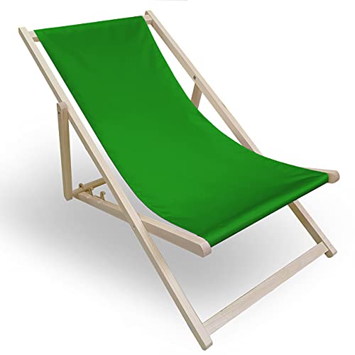 VIPRO GROUP Sedia a sdraio pieghevole in legno