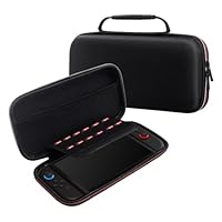 VGBUS Carrying Case Designed for Nintendo Switch 2 2025,Protective Hard Portable Travel Carry Case Shell Pouch with Pockets for Switch 2 Accessories-Black