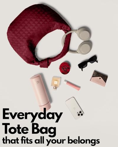 Bolso tejido tipo hobo grande para mujer miniatura 4