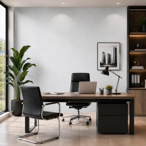 Image of Self Adhesive Window Privacy Film for Glass Windows & Doors | UV Blocking, Heat & Glare Reduction | Decorative Frosted Glass Film Easy to Apply (Frosted White Finish, 24X100 Inch)