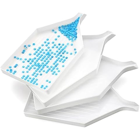 Set of 4 Durable Diamond Art Trays Cover