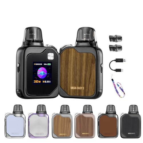 yMTL&RDLzLost Vape Ursa BABY 3 Pod Kit vapedq^oR |bh^ ET xCv X^[^[Lbg ^ 30W 1200mAH RpNgC^oR ł񂵂΂ [dKIT 1.3''TFTXN[ 