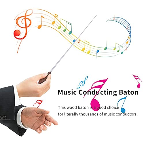 JISKGH Music Batons Music Concert Batons Wooden Handle Orchestra Batons with Batons Case - Image 5