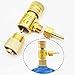 Milageto Pressure Regulator Gas Valve O2 Welding Gas Regulator Switch Tool Spare Parts Portable Professional Stable Mapp Transfer