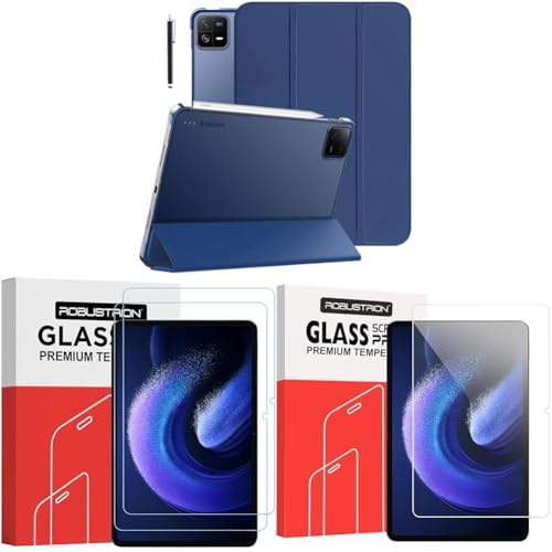 Image of Robustrion Cover for Xiaomi Mi Pad 6 Cover Case Flip Case Cover with Transparent Back for Xiaomi Pad