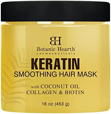 Botanic Hearth Keratin Hair Mask - 16 Oz