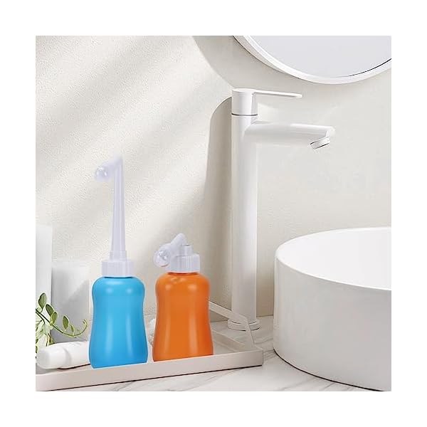 Tragbares Reise-Bidet, 360 ml, Handheld-Reinigung nach der Geburt, für Outdoor, Camping, Reisen, Fahrer, persönliche Hygiene – mit Aufbewahrungstasche – Bild 6