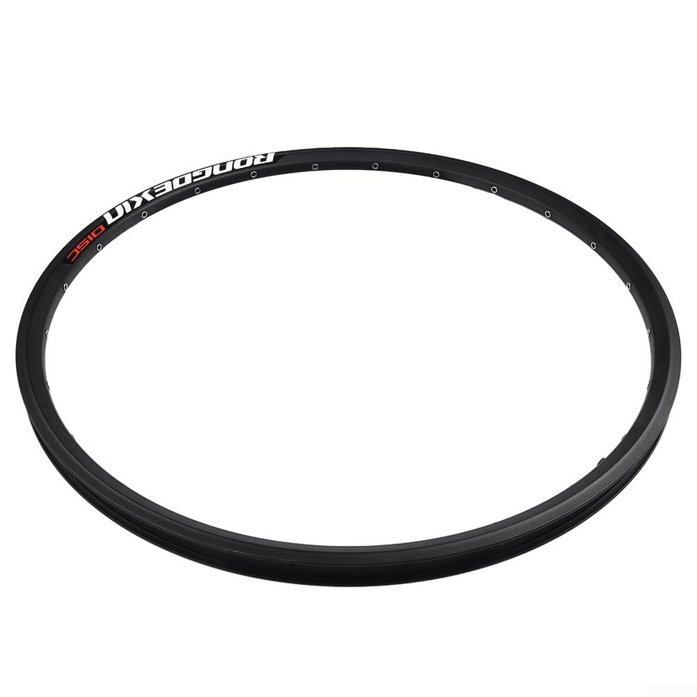 Rueda de bicicleta de aleación de aluminio 26 pulgadas, freno de disco doble capa, 24-36 agujeros, juego de ruedas MTB para neumático 26x1.5-2.125 válvula AV