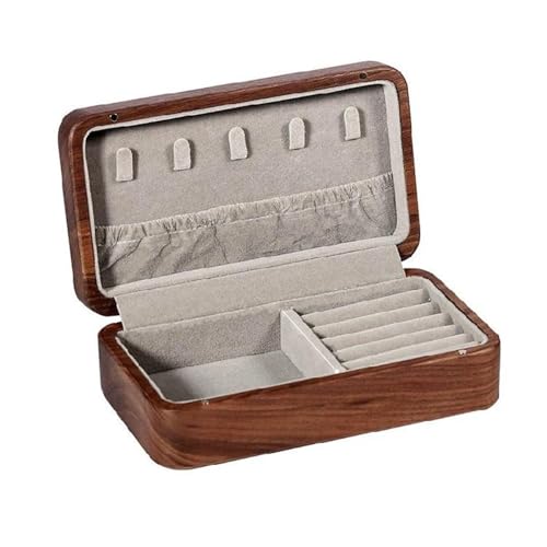 Boîte à bagues en bois massif pour ne plus rayer vos montres et boucles d'oreilles