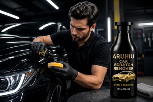 Image of Premium Car Scratch Removal For Scratches and Scuff Marks | All-in-One Paint Restorer Wax With Microfiber Cloth & Storage Box | Car Scratch Remover With Paint-Safe Formula (Premium 300 ml)