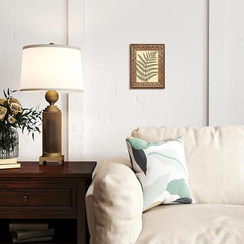 Image of VIOLABBEY 5x7 Picture Frame Antique Black and Gold, Vintage Photo Frame | Small Antique Ornate Picture Frame, Wall or Tabletop Display, Classic Design for Home Office Decor, Fits 5x7 Pictures