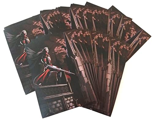 docsmagic.de 4x 100 Art Card Sleeves Zombies Elves Dragons Vampires Theme - 66 x 91 mm MTG PKM, Mix, 400 Sleeves - Image 4