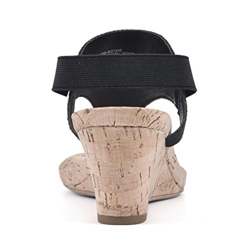 Image of WHITE MOUNTAIN Women's All Good Cork Wedge Sandal