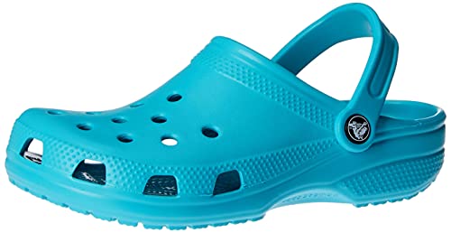 Crocs, Classic, Sandália, Adulto Unissex, Digital Aqua, 39
