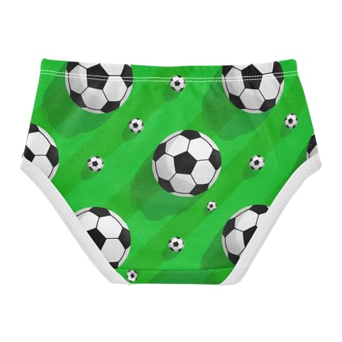 Classic Black White Soccer Green Cute Panties Girl Girls Underwear Toddlers Cotton Florals Briefs Kids Undies 2t2
