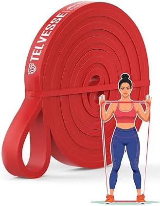 5/15/25/35/45 KG Barfiks Lastiği Gym Resistance Band Antrenman Kas Geliştirme Bandı (Kırmızı 15kg) - Görsel 1