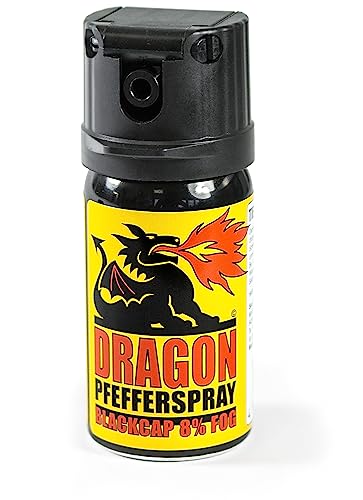 Security-Discount - PTB Elektroschocker 500.000 Volt inkl. Batterien und Dragon Pfefferspray zur Tierabwehr