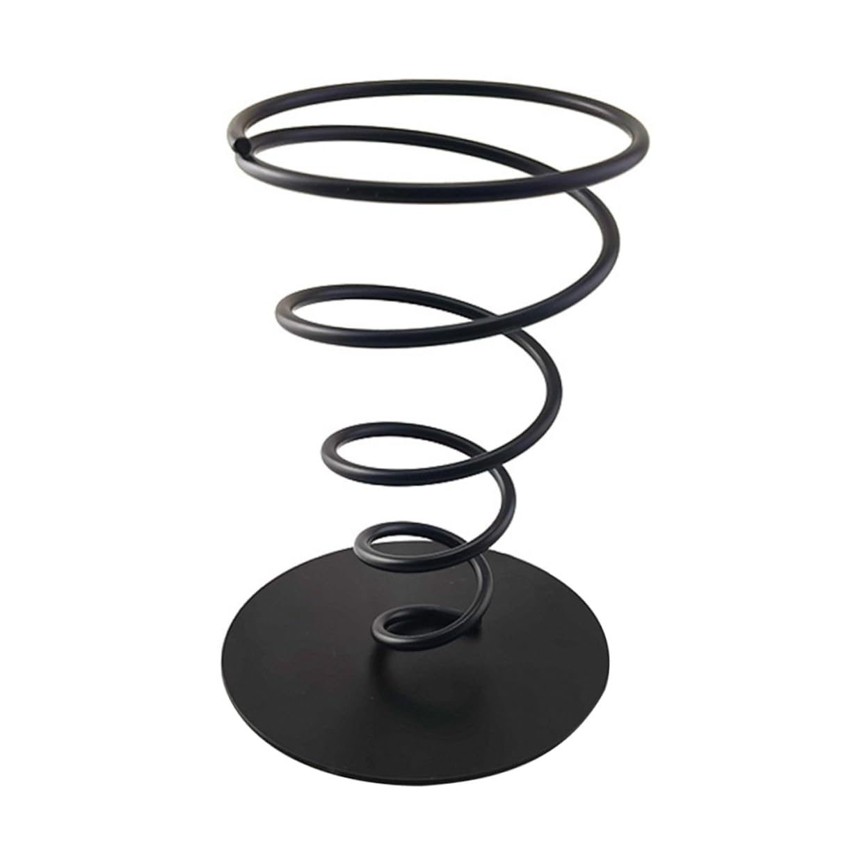 STOBAZA French Fries Stand French Fries Rack Utensil Holder Cake Display Stand French Fries Cone Basket Makeup Sponge Holder Ice Sweet Tube Display Stand Frying Basket Black Wrought Iron