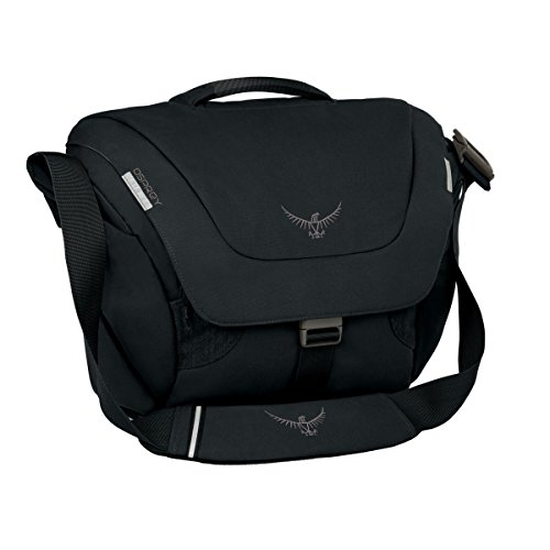 Osprey Men's FlapJack Courier Day Pack, Black
