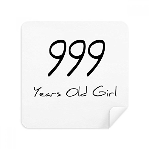 Téléphone screen cleaner 999 Ans Fille tissu suède pour lunettes et écrans tactiles