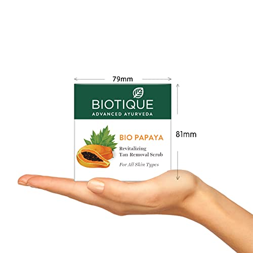 Biotique NEWRETWF0007 Bio Papaya Revitalizing Tan- Removal Scrub 75Gm/ 2.65 Fl.Oz thumb #2