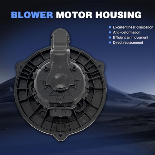 Image of 700259 Front HVAC Heater Blower Motor Compatible with 2011 2012 2013 2014 2015 2016 2017 Hyundai Azera Equus Elantra, 2014-2018 KIA Forte Cadenza Optima Forte5 Replace# 97113-2Y000