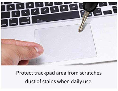 Image of Saco Touchpad Protector Compatible for HP Pavilion 15-eg0103TX 15.6 inch Laptop - Transparent