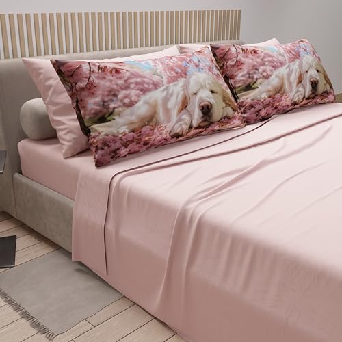 Parure de lit pour animaux PETTI Artigiani Italiani en coton avec draps doubles - 3
