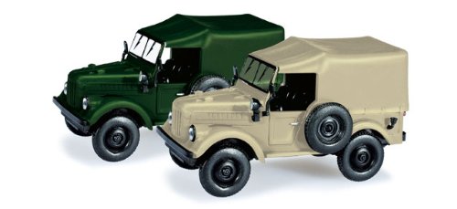Herpa 066.037 - GAZ 69 Veicolo Militare