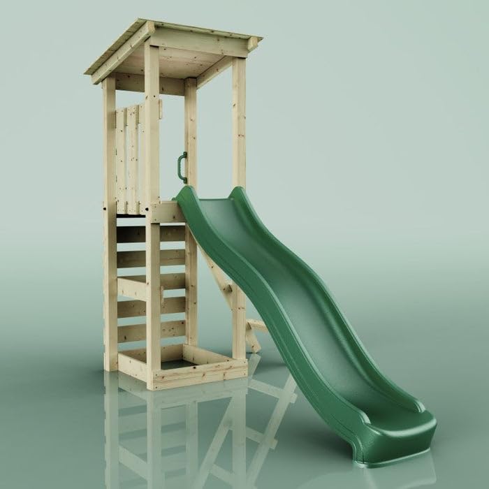 OutdoorToys Spielturm Nizza in Dunkelgrün
