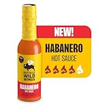 Buffalo Wild Wings Habanero Hot Sauce, 5 fl oz, Hot Dipping Sauce, Marinade and Seasoning for Chicken Wings and Pork Ribs, Made with Habanero Peppers