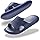 Misolin Claquettes Femme Chaussons Hommes Léger Antidérapant Douche Pantoufles Sandales Confortable Maison Piscine Plage Slides,Bleu W9(39-40 EU)