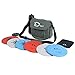 Disc Golf Starter Set-2 PCS Putter, 2 PCS Mid-Range, 2 PCS Driver, 1 Mini discï¼Œ1 Towel with Bag